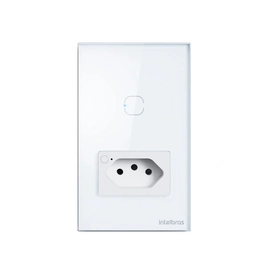 Tomada Simples 10a Smart Wi-fi Ets 2001 Branco 4850066