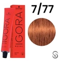 Schwarzkopf Igora Royal Coloração 7/77 Louro Médio Cobre Extra 60ml