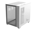 Gabinete Gamer Forcefield White Ghost - Frontal e Lateral Em Vidro - Pcyes - Gffwgp
