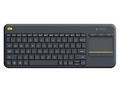 Teclado Sem Fio Wireless Logitech K400 PLUS Com Touch Pad Integrado ABNT2 - 920-007125