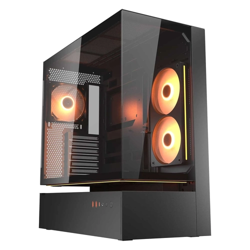 Gabinete Gamer Cougar CFV235, Mid-Tower, Vidro Temperado, 2 Fans ARGB, USB-C 20Gbps - 382DA40.0001
