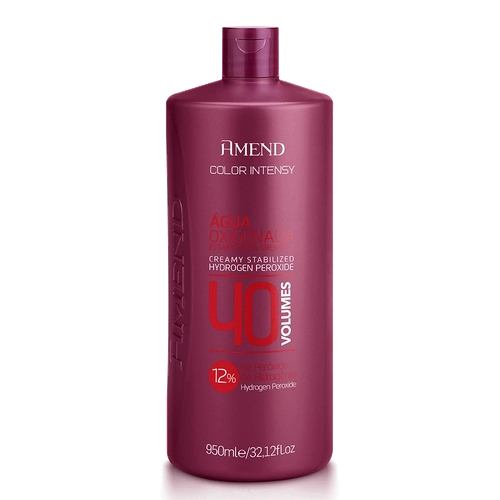 Água Oxigenada Cremosa Amend Color Intensy 40 volumes 950ml