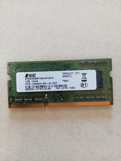 Memória Notebook 1Gb Ddr3 1333Mhz Pc3 (U)