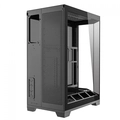 Gabinete Gamer Redragon Edge Mid Tower Vidro Temperado S/fans Preto - Ca-608b