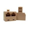Daptador Duplicador Rj45 - 1 Macho P/ 2 Fêmeas