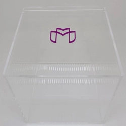 Caixa Seringas da semana - Logo alto relevo inicial ou desenho