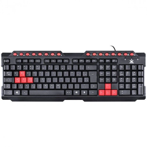 Teclado Gamer Vinik Dragon V2 ABNT2 1.8M Preto com Vermelho - GT100