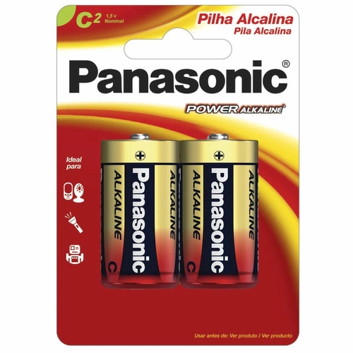 Pilha Alcalina Media c Com 2 Lr14xab/2b