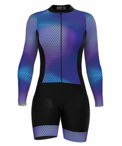 Macaquinho de Ciclismo Feminino Chuva de Prata