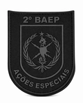 Brasão ESCUDO emborrachado 2º BAEP