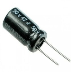 Capacitor Eletrolítico 47uF 50v 100 Unidades