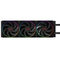 Water Cooler Pcyes Vision Black Vulcan 360mm Display LCD - Vs360bv
