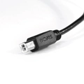 Cabo Para Impressora Pcyes USB A 2.0 Macho para USB B 2.0 Macho 28awg 3m - Puabm2-3