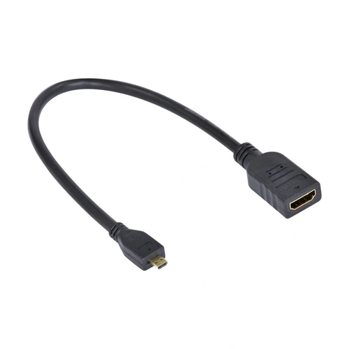 Cabo Adaptador Vinik Micro HDMI x HDMI Fêmea 30CM - AMCHF-30
