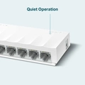 Switch Tp-link de Mesa C/ 8 Portas Fast 10/100mbps - Ls1008