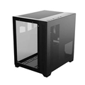 Gabinete Gamer Forcefield Black Vulcan - Frontal e Lateral Em Vidro - Pcyes - Gffbvp