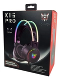 Headset Gamer Profissional Onikuma X15 Pro Com Orelhas Preto Luz Rgb