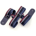 Correia Comfort 5cm Listras Com Ponteiras de Couro Ck505  Chumbo