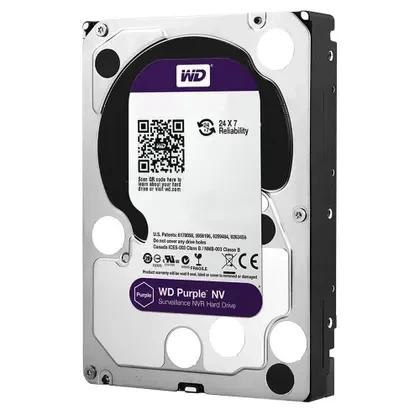Hdd Western Digital 6tb Purple Vigilância Sata3/ 5400/ 128mb