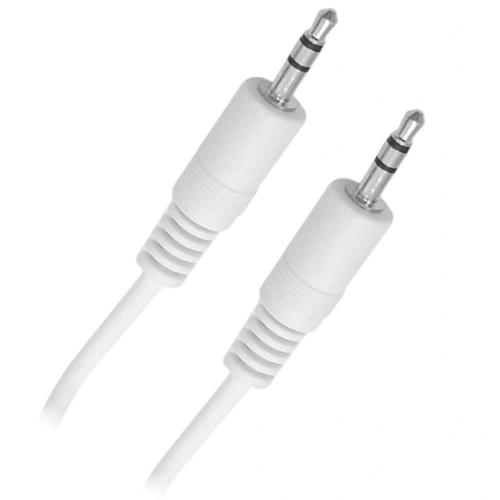 Cabo P2 x P2 Branco 1.5 Metros Niquel