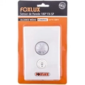 Sensor de Presença para Parede 180° Bivolt Branco Foxlux