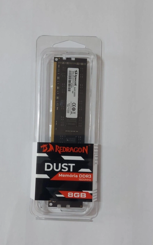 Memória Desktop 8gb ddr3 1600mhz gm-601 - Redragon