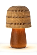 Abajur Cúpula de Fibra Natural G