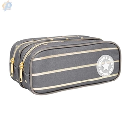 Estojo Duplo G Listras  Holo TILIBRA