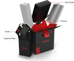 Computador Pcyes One B300 Dual Core I3 3220 3.30Ghz Mem 8Gb Ddr3 Ssd 256Gb Linux Ubuntu