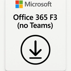 Office 365 F3 (no Teams) Microsoft Cfq7ttc0lgzw-01f Csp
