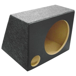 Caixa Vazia Para 1 Alto Falante 12 Polegadas e 1 Duto 3 Polegadas Acarpetada