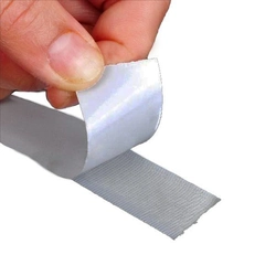 FIXADOR DE CONTATO ADESIVO 25MM BRANCO MACHO+FEMEA