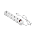 Protetor Eletronico C/ 5 Tomadas Branco Epe 205 + 3 Metros 4824202
