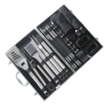 Kit Churrasco 31 Peças Aço Inox Com Maleta de Transporte Grillrelax