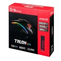 Mouse Thermaltake esports Talon elite, RGB, Gaming Gear, Combo Mousepad - MO-TER-WDOTBK-01