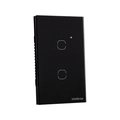 Interruptor Smart Zigbee Touch 2 Preto Ezs 1002 4850048