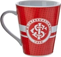 Caneca Porcelana Internacional Times de Futebol Vermelho/Branco