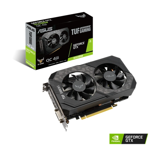 Placa de Vídeo Asus TUF Gaming GeForce GTX 1650 Super OC, 4GB, GDDR6 - TUF-GTX1650S-O4G-GAMING