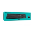 Teclado e Mouse Sem Fio Logitech MK235 Resistente à Água - 920-0079
