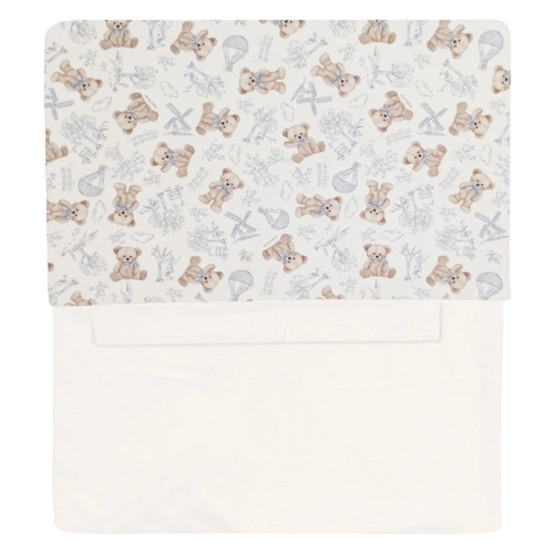 Jogo de Lençol de Berço Suedine Masculino – Urso Provençal