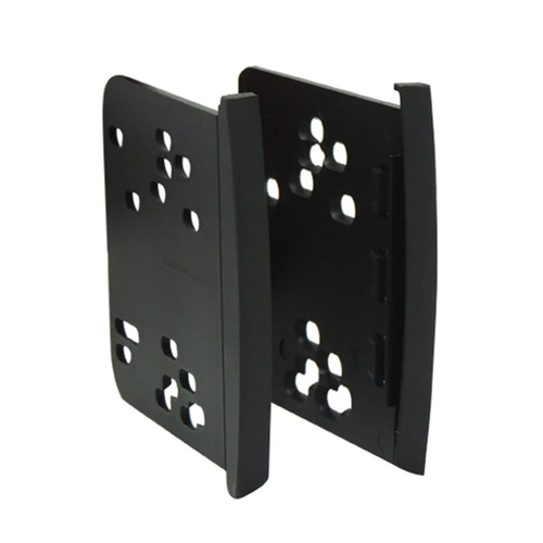 Moldura Fiamon 2 Din Ford Focous 01/08, Ka 99/11, Ecosport 01/09, Ranger 00... Todos, F-250 00... Todos Preta