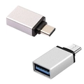 Adaptador Type-c Macho P/ Usb Femea (pack C/ 10 Un.) Mod. Le-5543