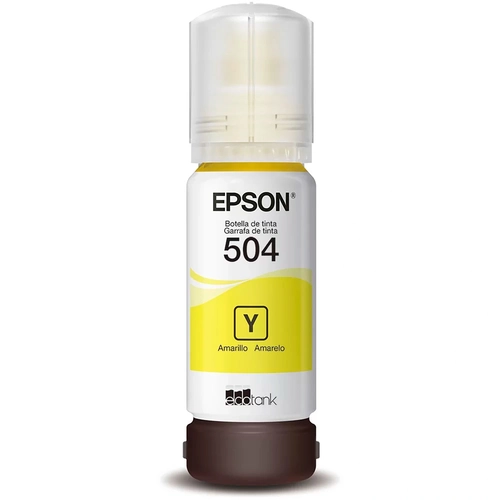 Garrafa de tinta Epson 504, Amarelo, T504420-AL - 0071914-01