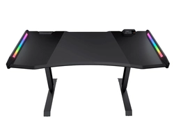 Mesa Gamer Cougar Mars PRO 150, 150cm, RGB, Ajuste Altura Manual, 3M1502WB.0001