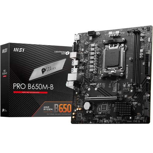 Placa Mãe AM5 MSI B650m-b Pro Ddr5