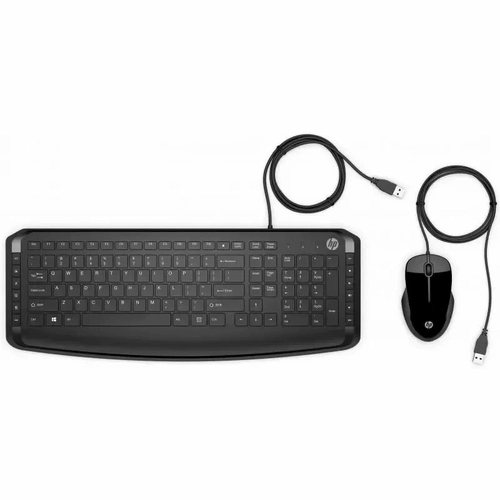 KIT Teclado e Mouse USB Pavilion 200 Preto Hp