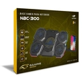 Base Gamer para Notebook C3Tech RGB Preto - NBC-300BK