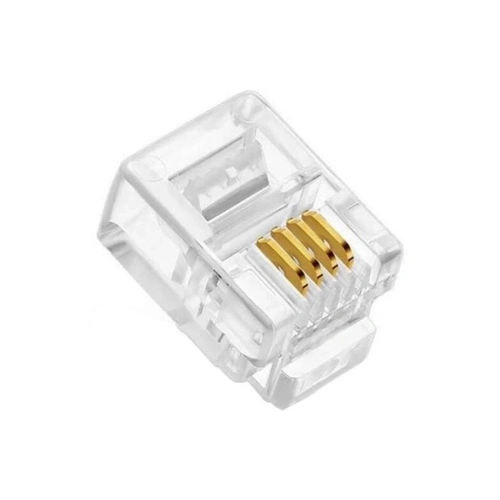 Conector Modular Mxt Rj11 6x4