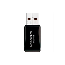 Adaptador USB Wireless Mercusys 300Mbps Miini - MW300UM