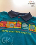 camisa polo super monsters